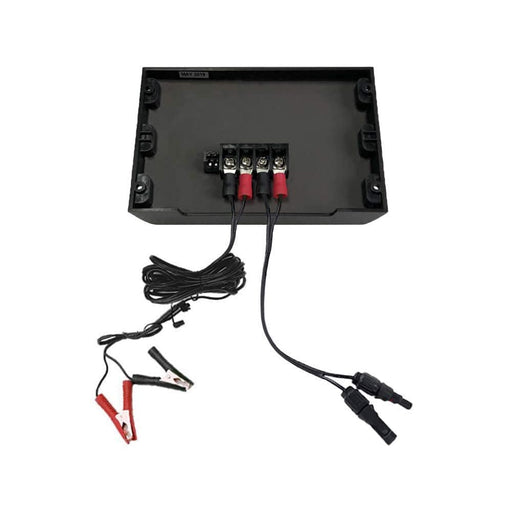 20A ProteusX Waterproof PWM Solar Charge Controller with Alligator Clips and MC4 Connectors AcoPower Controllers