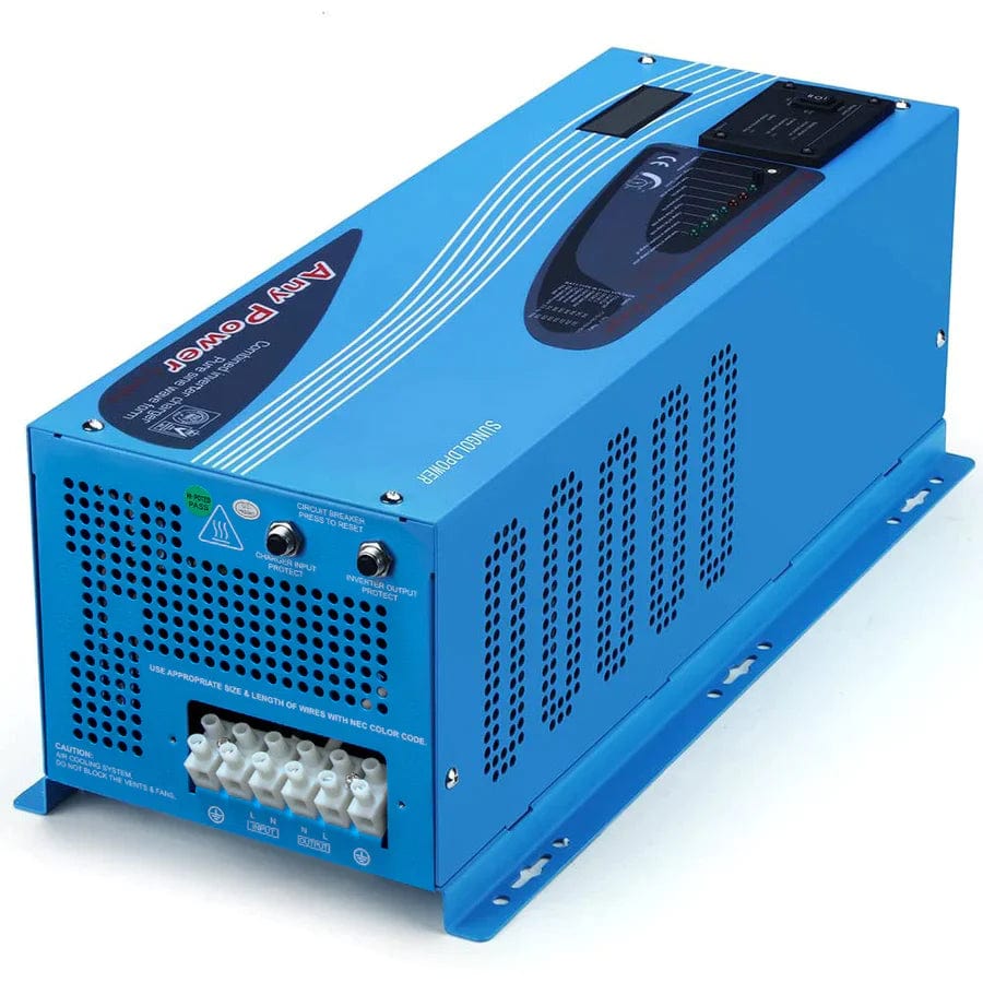 3000W DC 12V Pure Sine Wave Inverter With Charger SunGoldPower Pure Sine Wave Inverter With Charger