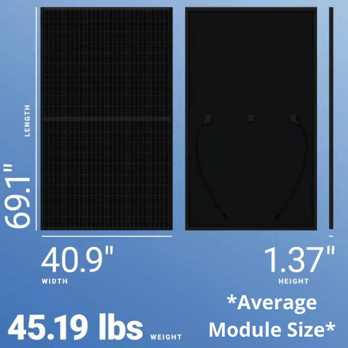 390-400W Tier-1 Monocrystalline Solar Panels | 25-Year Warranty | Choose Your Wattage & # of Panels SunVoyage Solar Panel