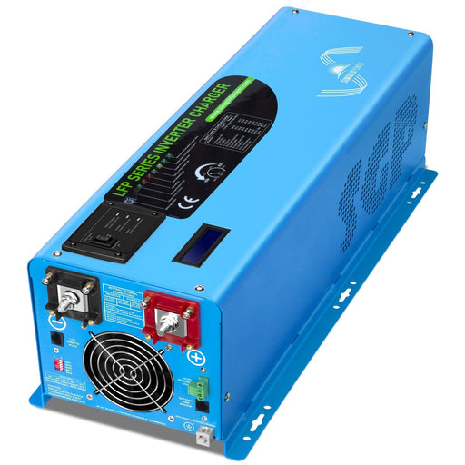 4000W DC 24V Split Phase Pure Sine Wave Inverter With Charger SunGoldPower 240V / 120V/240V / Only Inverter Pure Sine Inverter With Charger