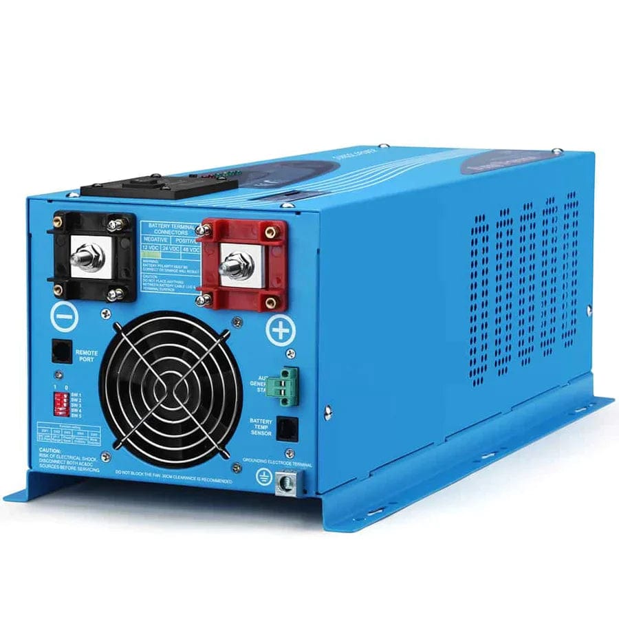 4000W DC 24V Split Phase Pure Sine Wave Inverter With Charger SunGoldPower Pure Sine Inverter With Charger