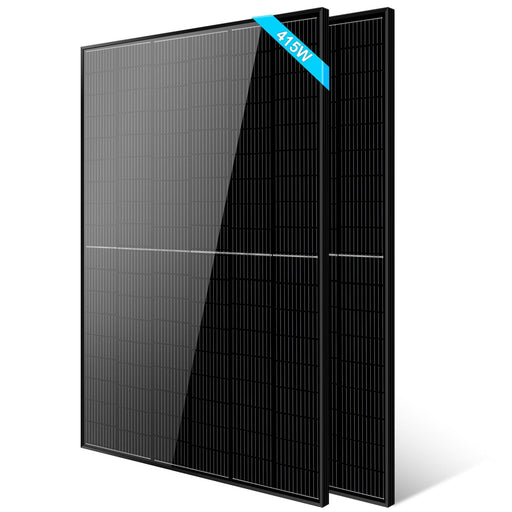 415W MONO BLACK PERC SOLAR PANEL FULL PALLET (32 PANELS) SunGoldPower Monocrystalline Solar Panel