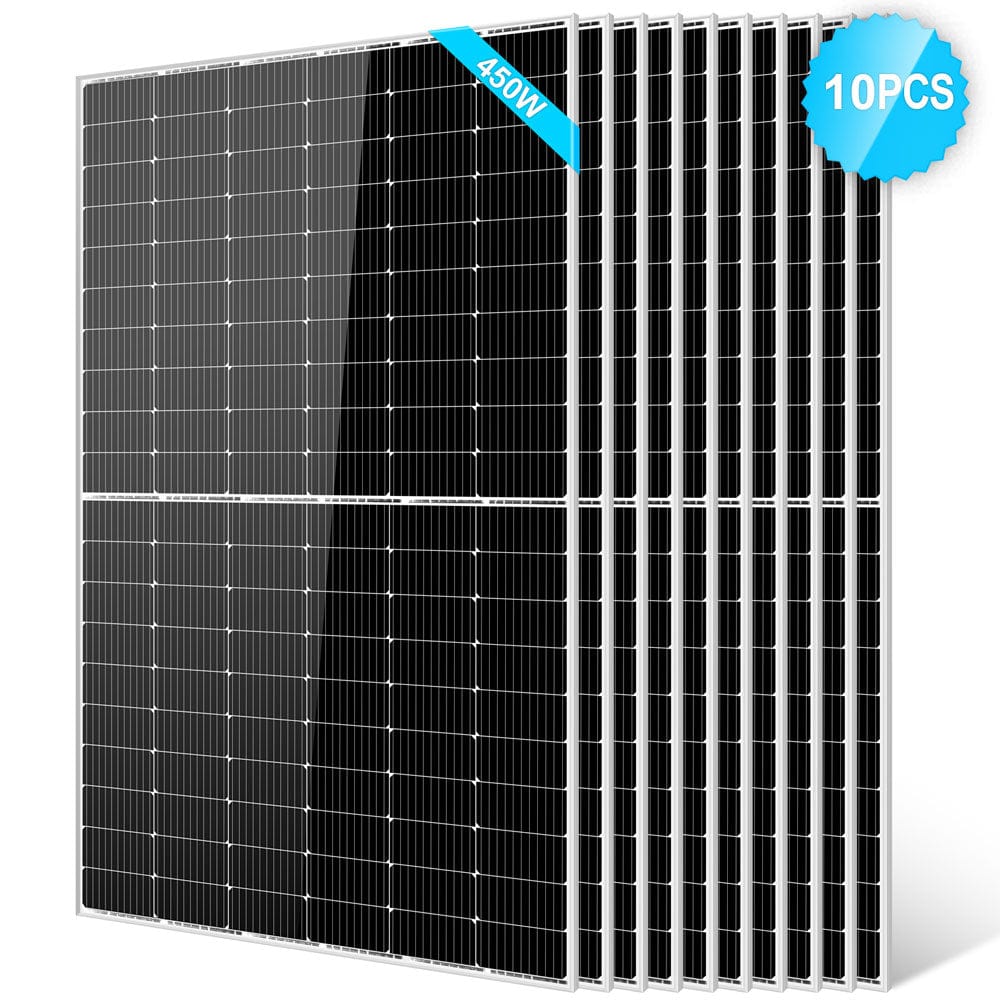 450 Watt Monocrystalline PERC Solar Panel SunGoldPower 10pcs Monocrystalline Solar Panel