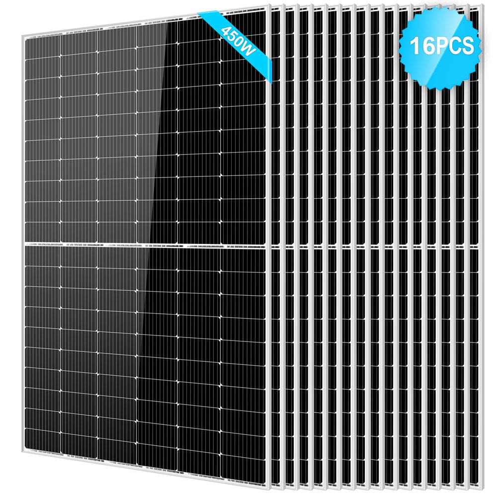 450 Watt Monocrystalline PERC Solar Panel SunGoldPower 16pcs Monocrystalline Solar Panel