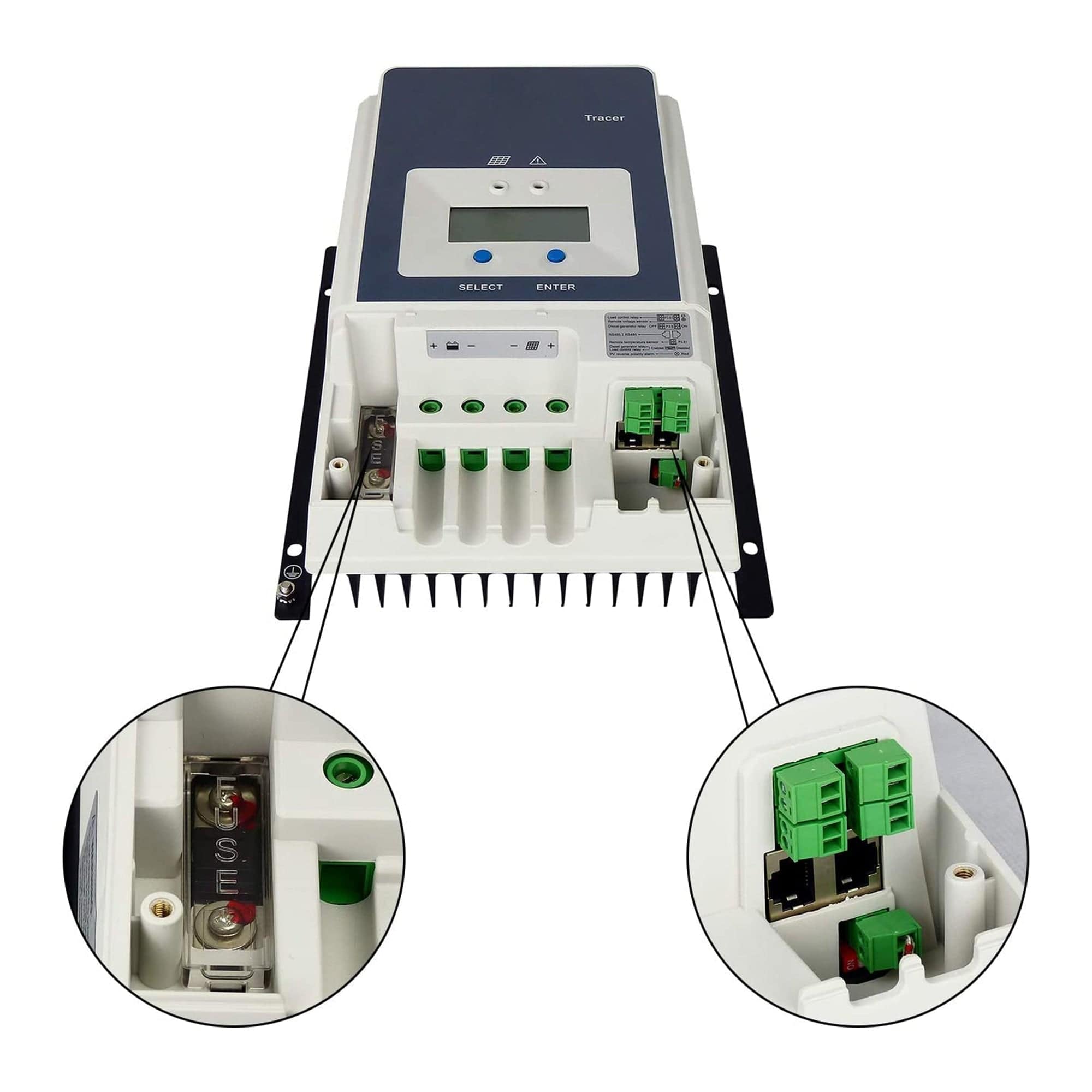 50A MPPT Solar Charge Controller AcoPower Controllers