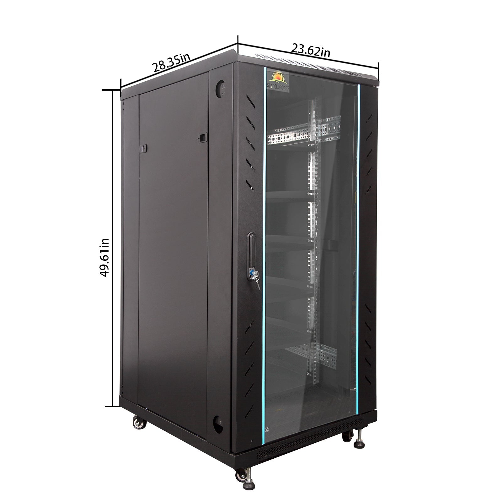 Enclosed Battery Cabinet rack 6 Slot with Bus Bar