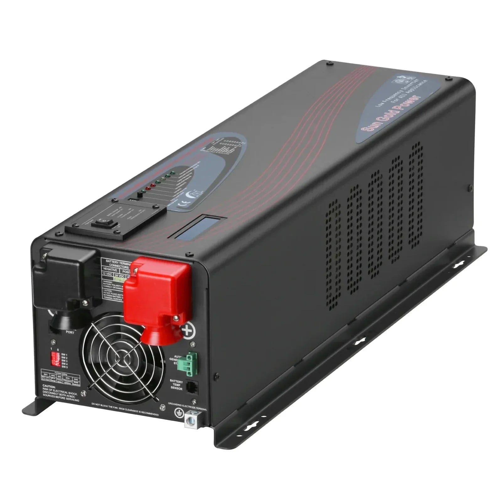 6000W DC 24V Split Phase Pure Sine Wave Inverter With Charger SunGoldPower Pure Sine Inverter With Charger