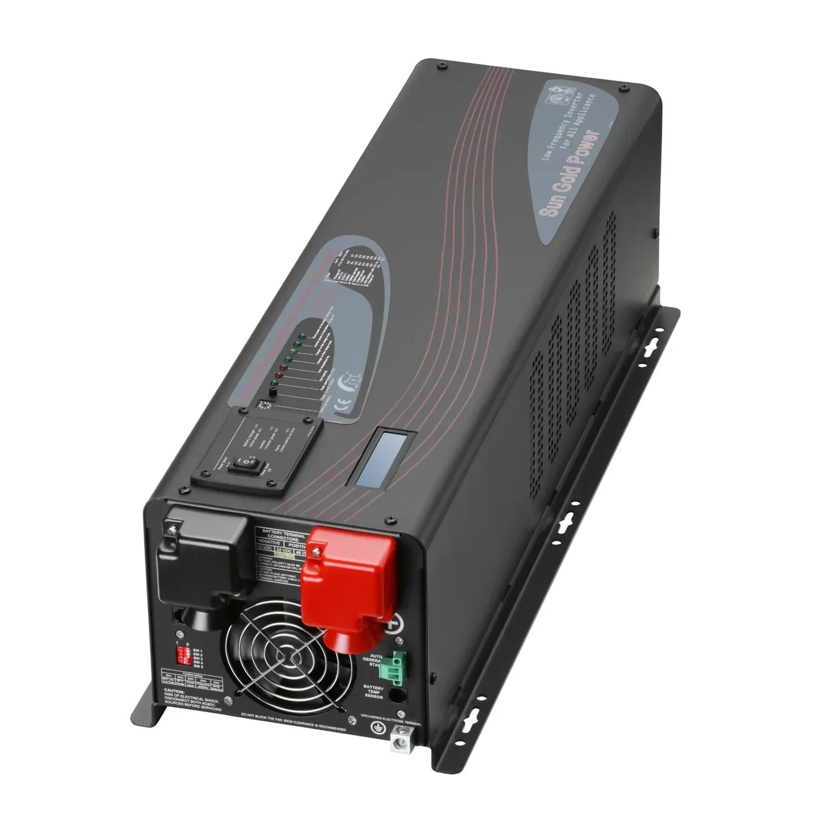 6000W DC 24V Split Phase Pure Sine Wave Inverter With Charger SunGoldPower Pure Sine Inverter With Charger