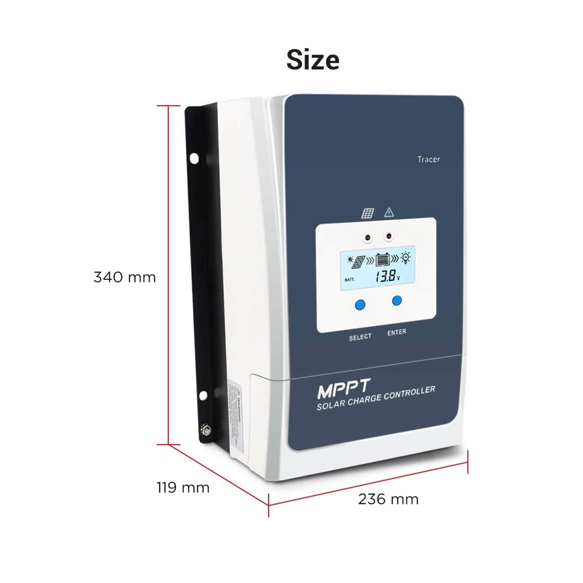 60A MPPT Solar Charge Controller AcoPower Controllers