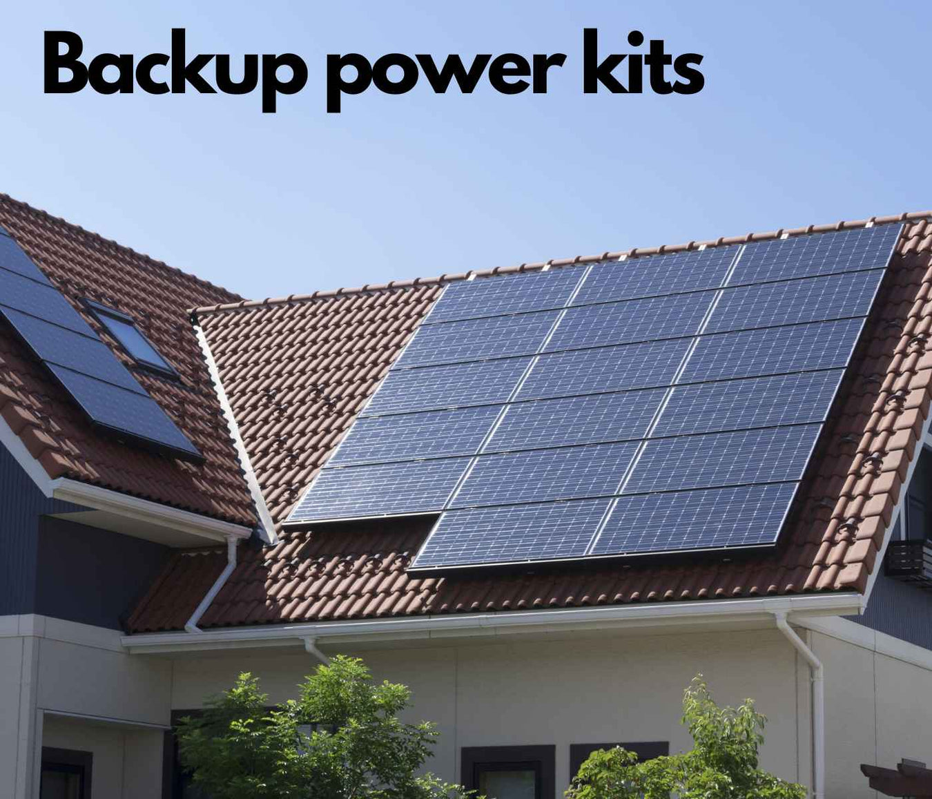 Backup Solar Power Kits