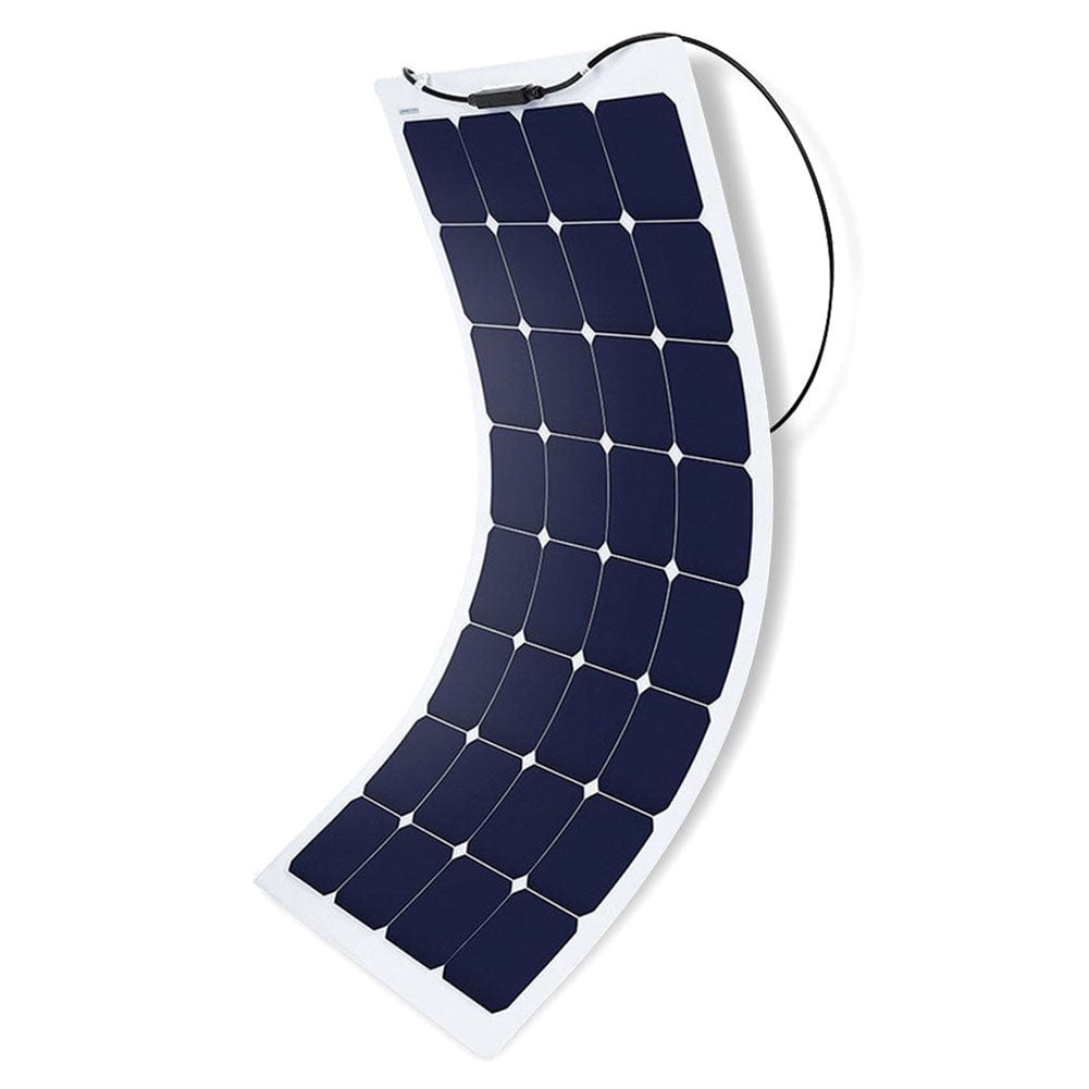 ACOPower 110w 12v Flexible Thin lightweight ETFE Solar Panel with Connector AcoPower 1 Pack Roof Solar Kits