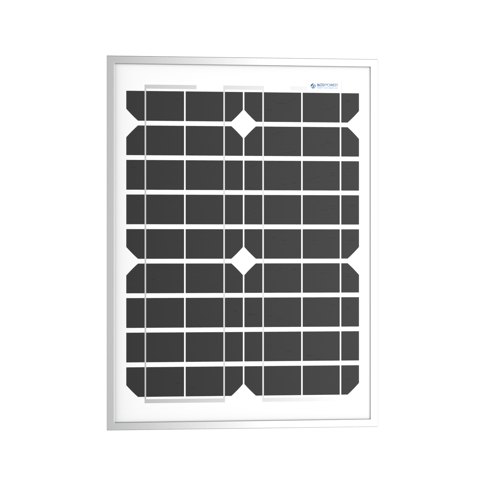 ACOPower 20 Watt Mono Solar Panel for 12 V Battery Charging, Off Grid AcoPower Solar Panels