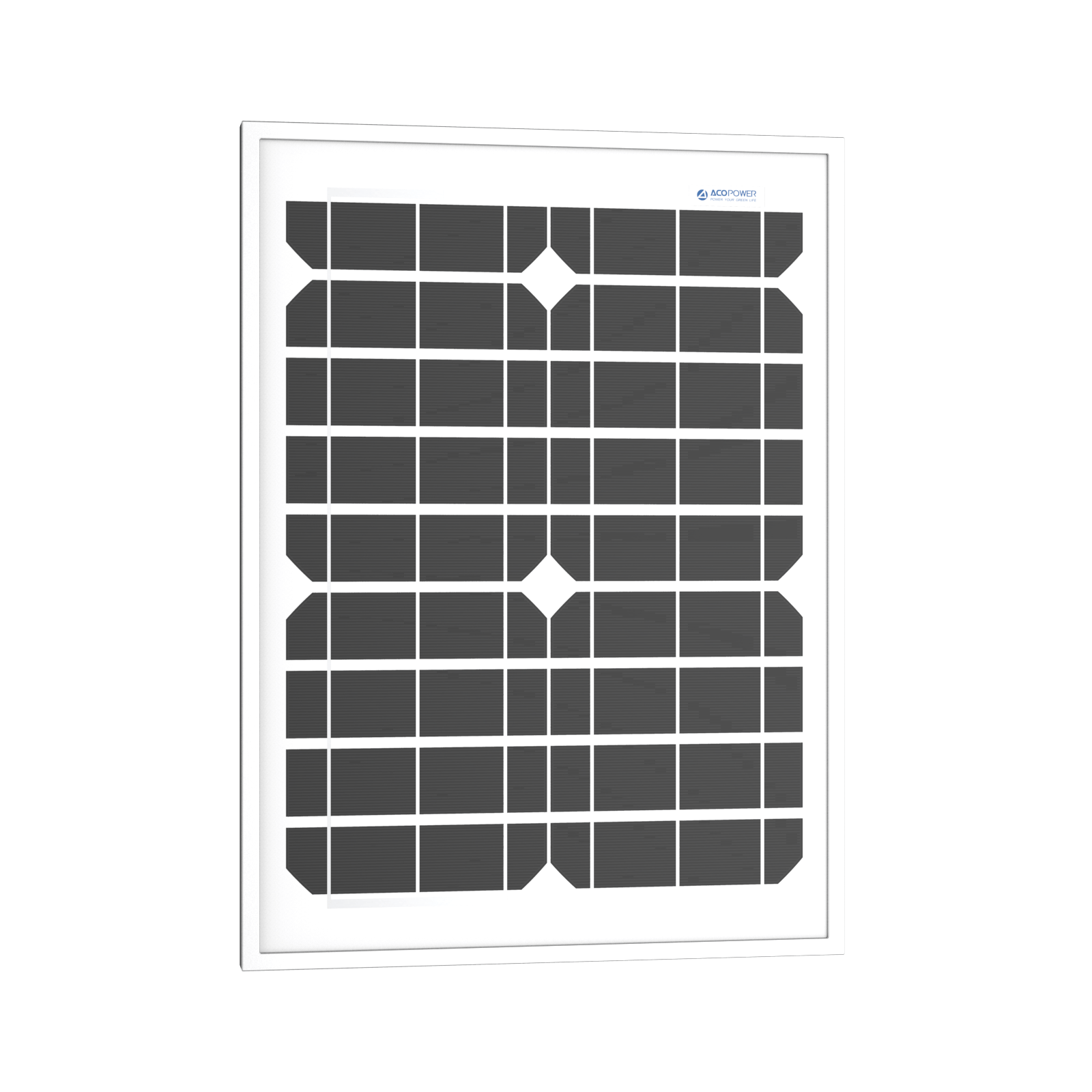 ACOPower 20 Watt Mono Solar Panel for 12 V Battery Charging, Off Grid AcoPower Solar Panels