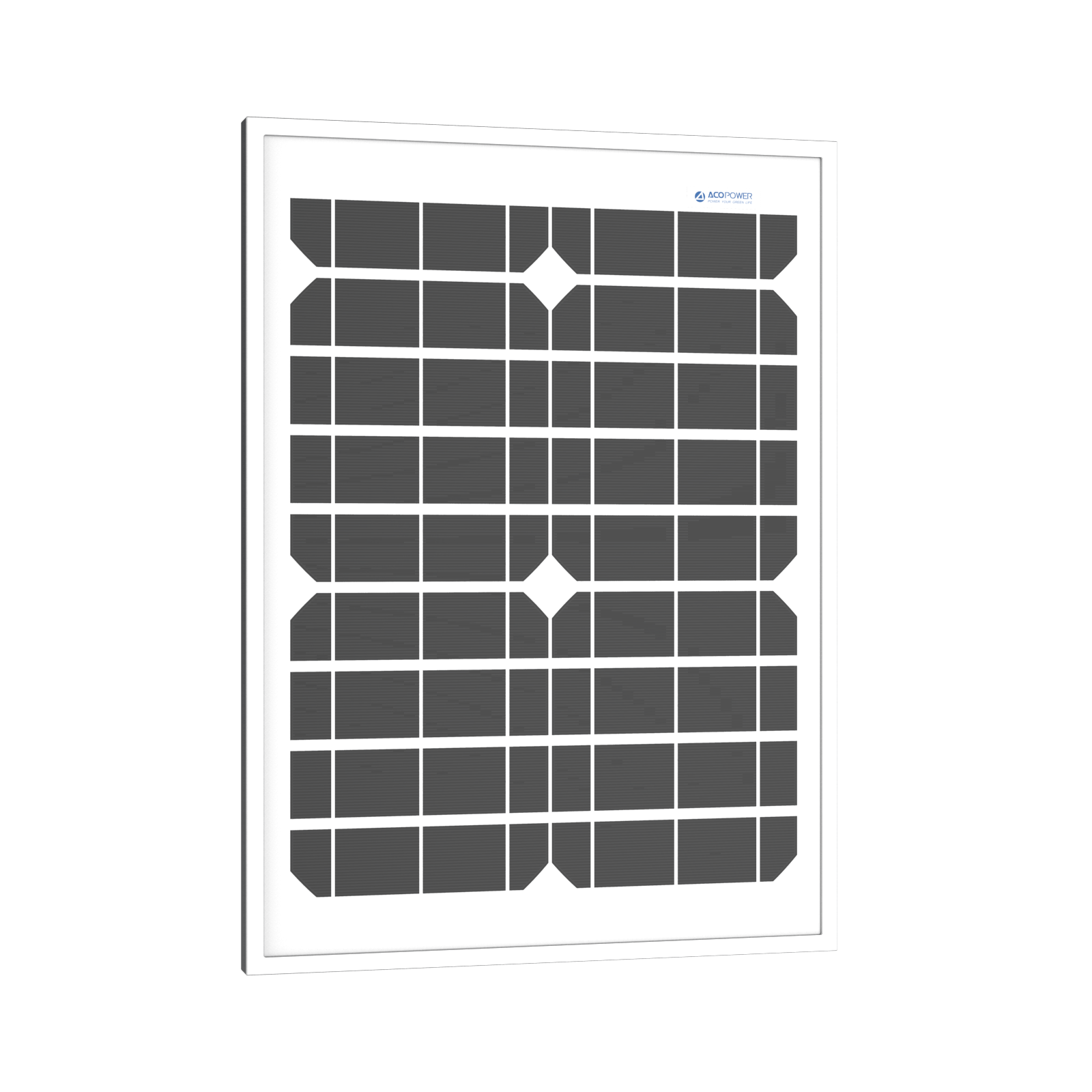 ACOPower 20 Watt Mono Solar Panel for 12 V Battery Charging, Off Grid AcoPower Solar Panels