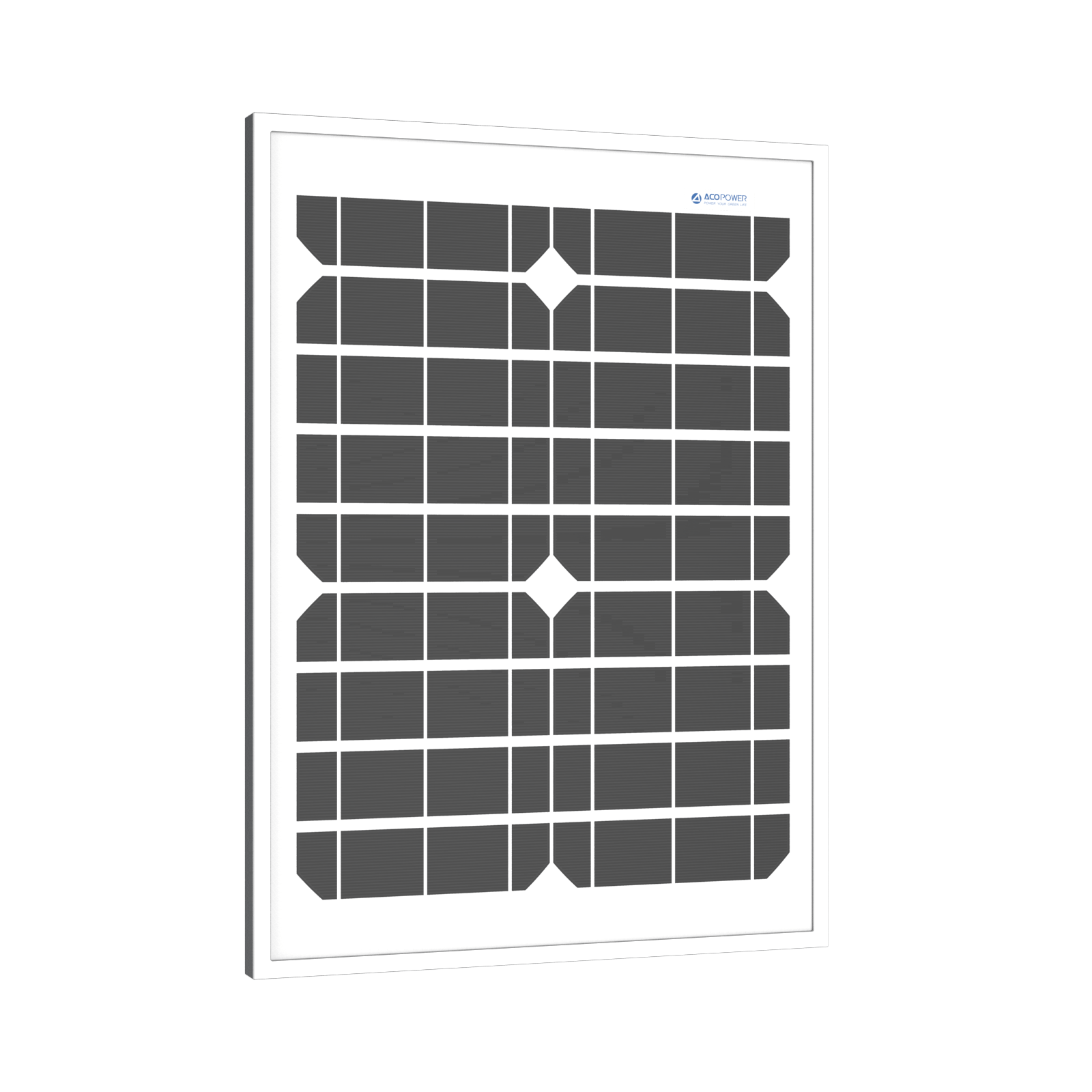 ACOPower 20 Watt Mono Solar Panel for 12 V Battery Charging, Off Grid AcoPower Solar Panels