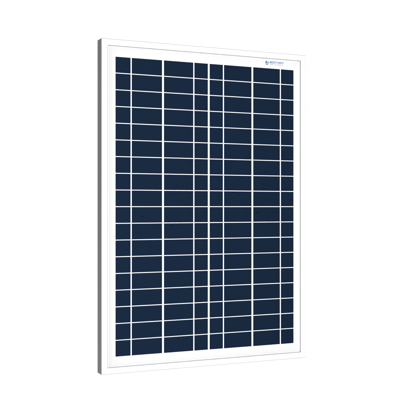 ACOPower 25 Watts Polycrystalline Solar Panel, for 12 Volt Battery Charger AcoPower Solar Panels