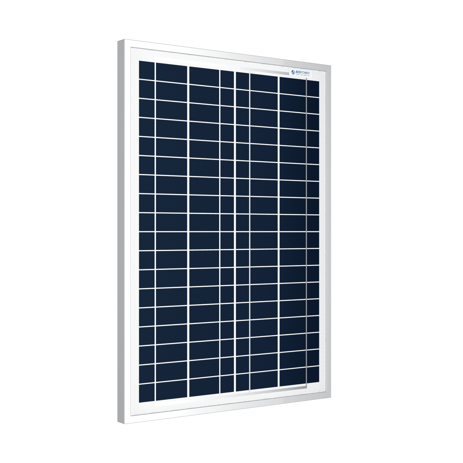 ACOPower 25 Watts Polycrystalline Solar Panel, for 12 Volt Battery Charger AcoPower Solar Panels