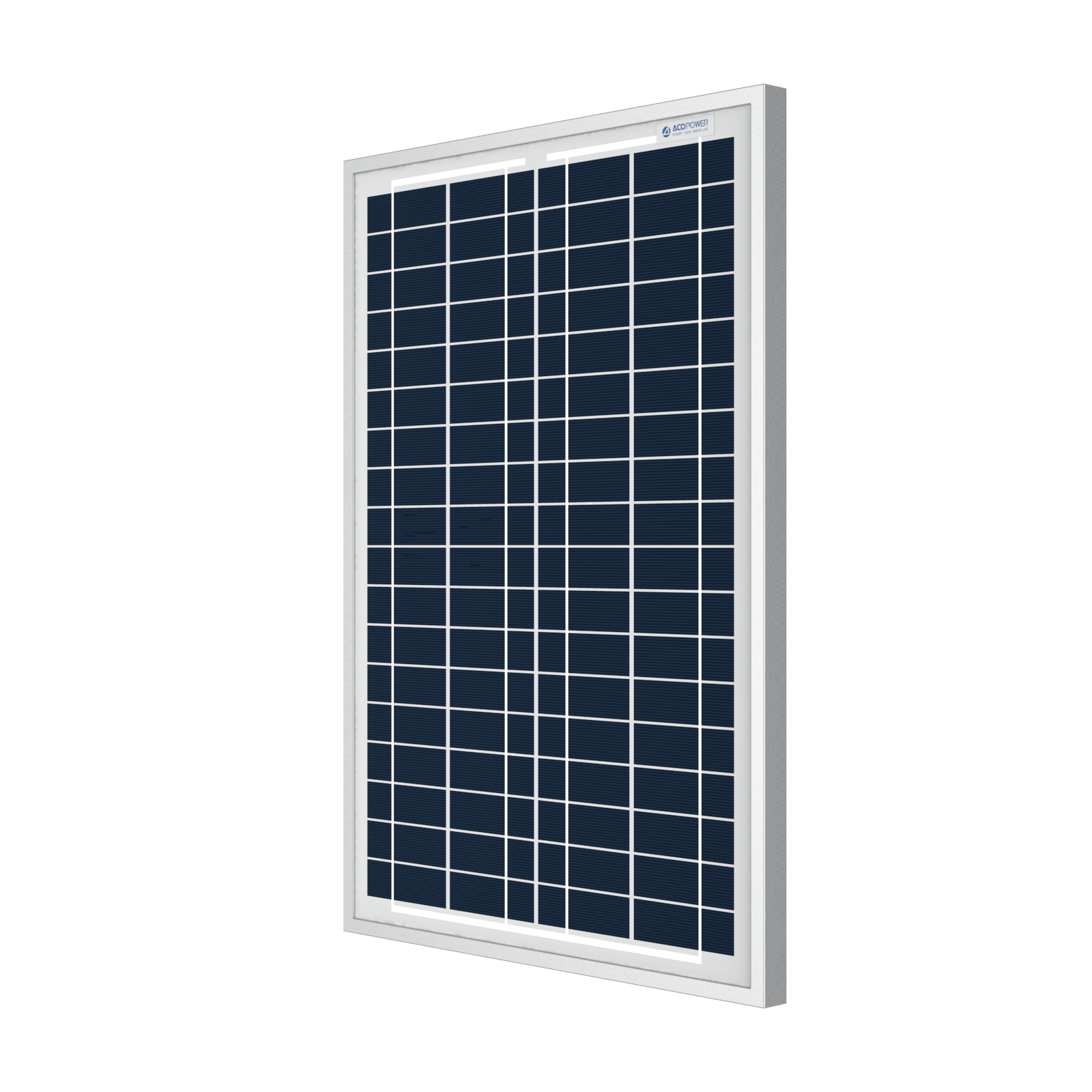 ACOPower 25 Watts Polycrystalline Solar Panel, for 12 Volt Battery Charger AcoPower Solar Panels