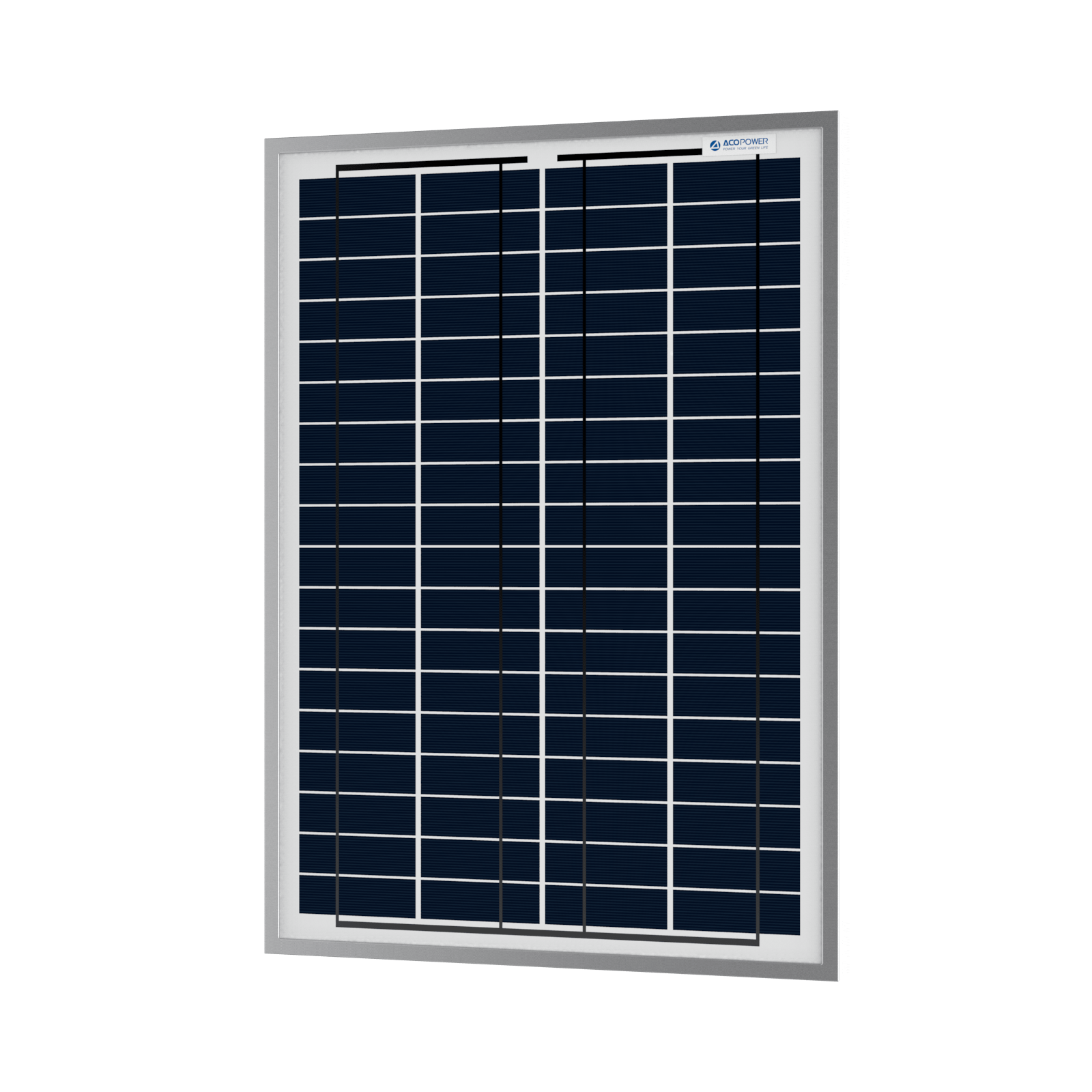 ACOPower 25 Watts Polycrystalline Solar Panel, for 12 Volt Battery Charger AcoPower Solar Panels