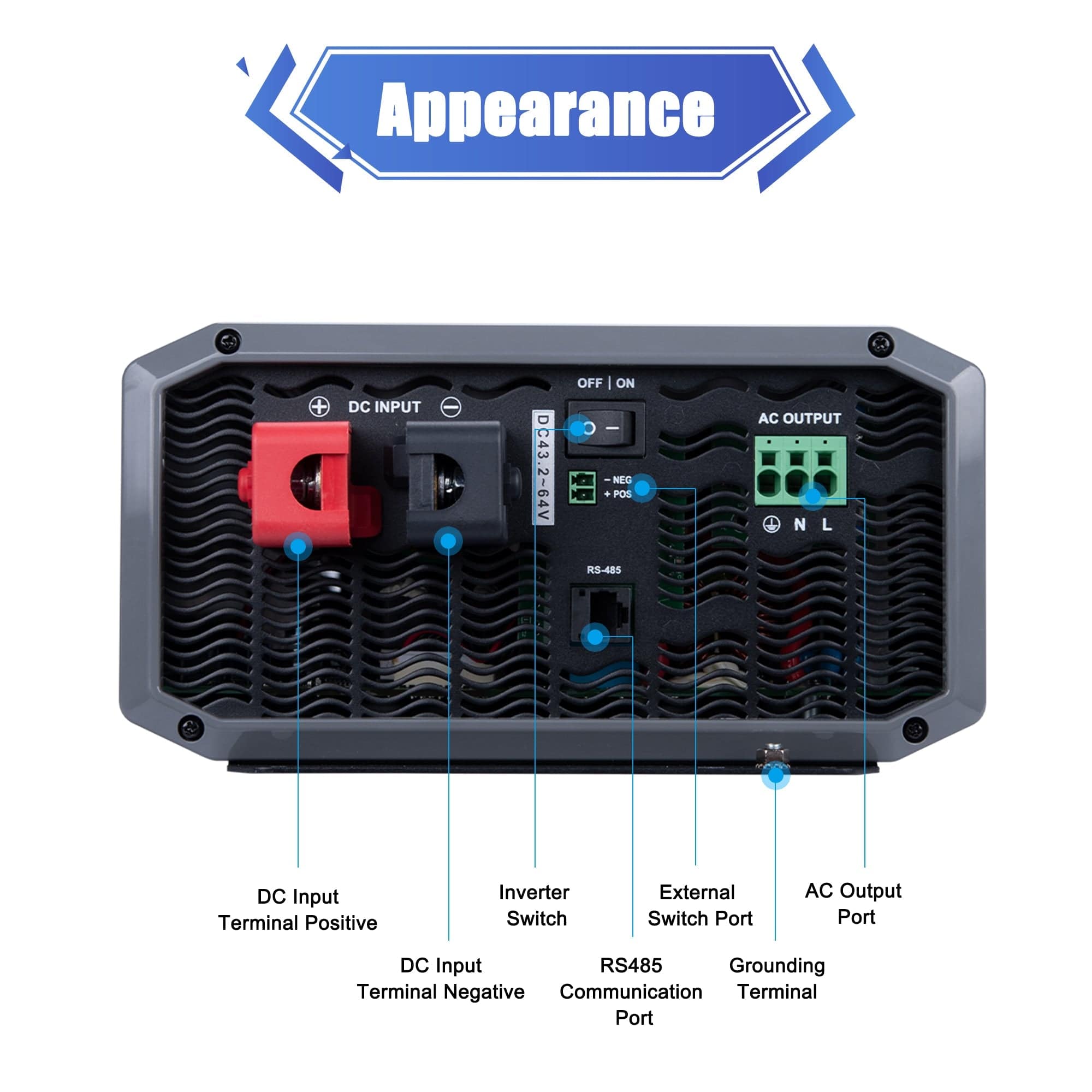 ACOPOWER 3000W Power Inverter AcoPower Solar Power Inverters