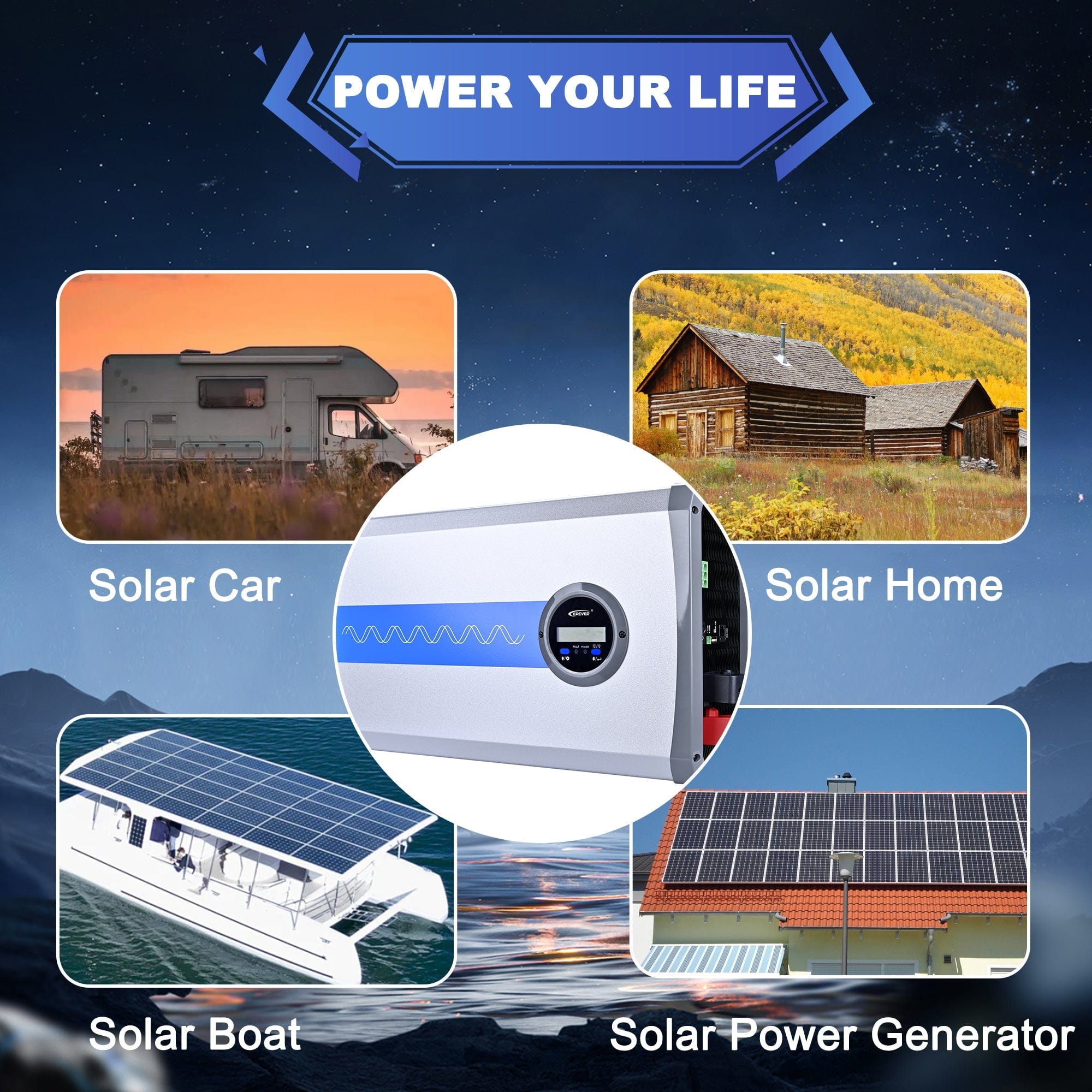 ACOPOWER 3000W Power Inverter AcoPower Solar Power Inverters