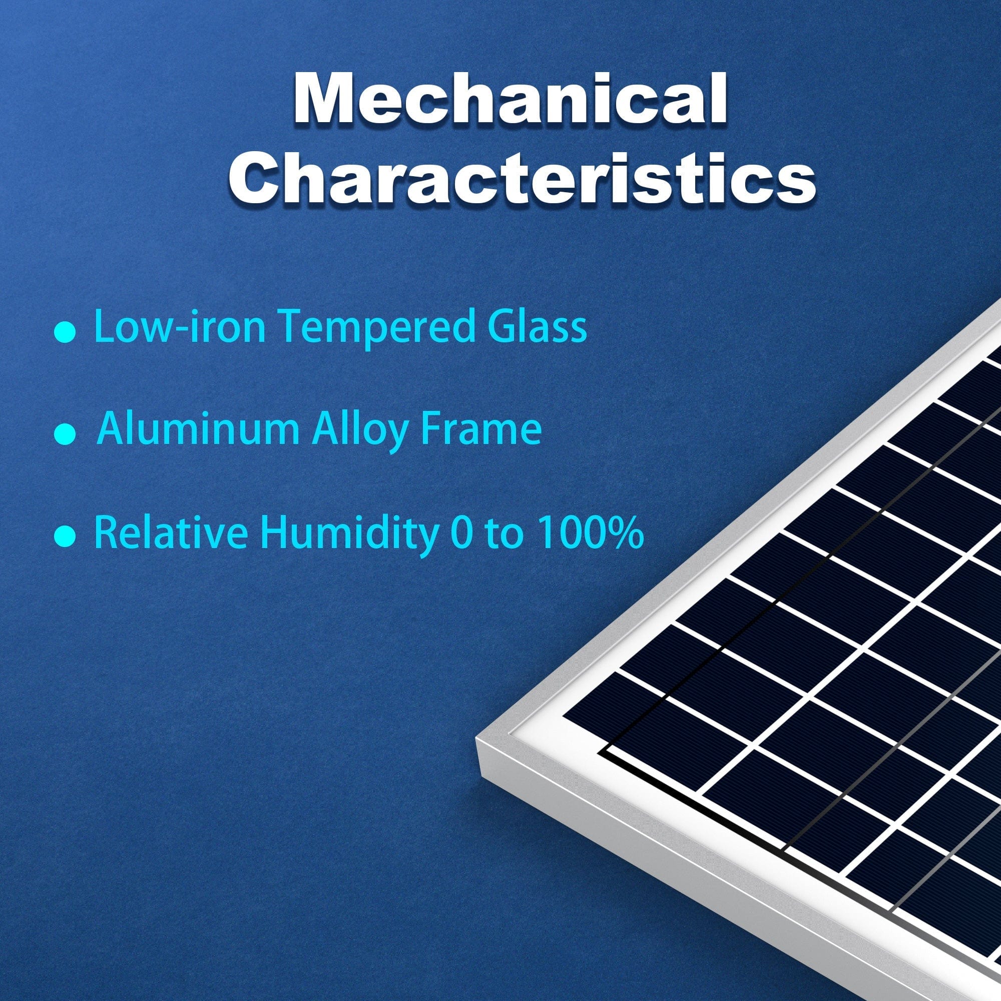 ACOPower 35 Watts Polycrystalline Solar Panel Module for 12 Volt Battery Charging AcoPower Solar Panels