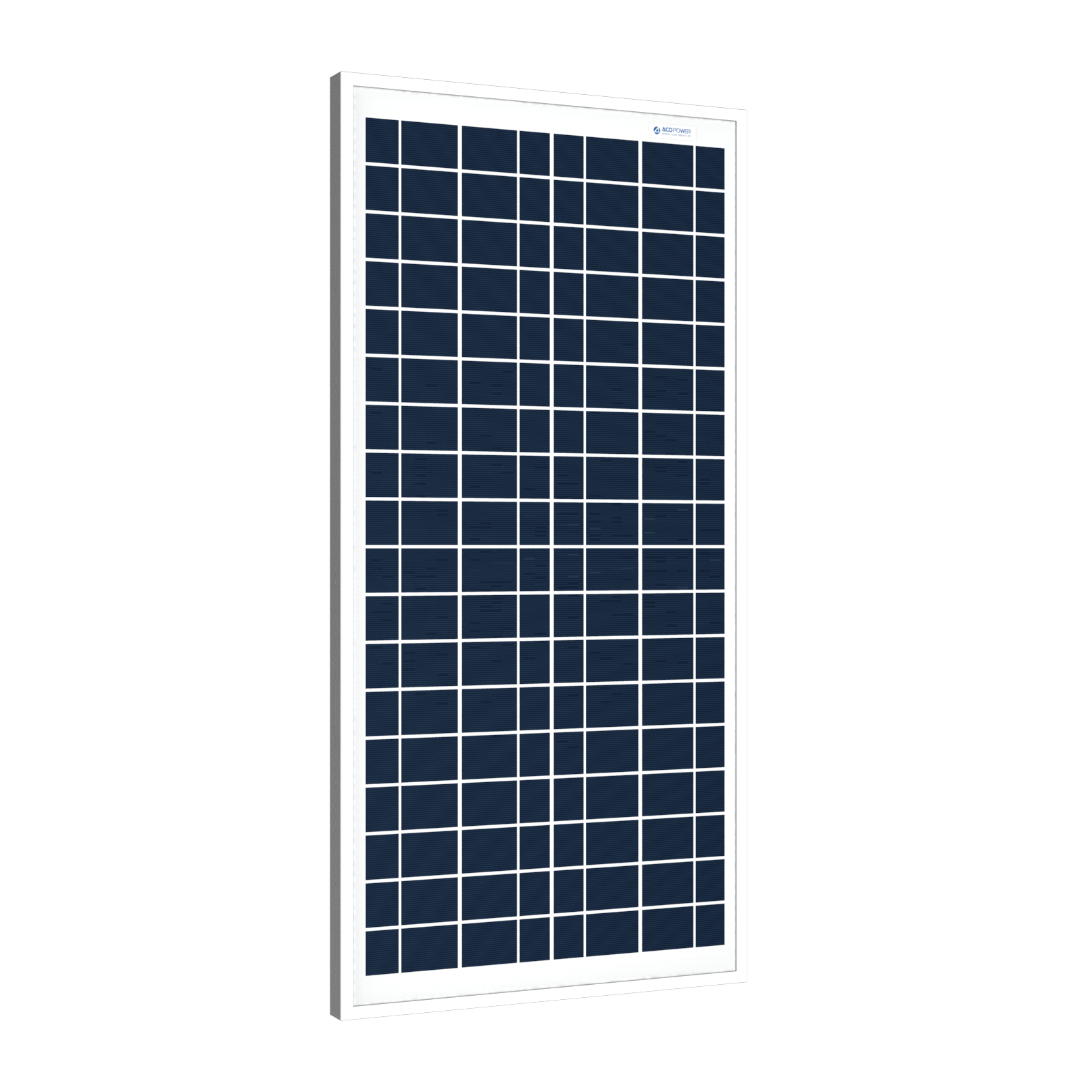 ACOPower 35 Watts Polycrystalline Solar Panel Module for 12 Volt Battery Charging AcoPower Solar Panels