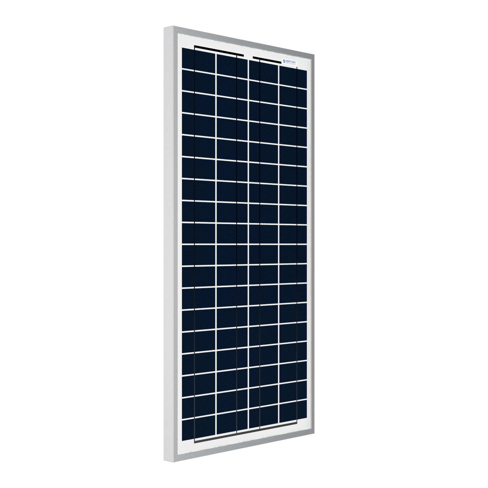 ACOPower 35 Watts Polycrystalline Solar Panel Module for 12 Volt Battery Charging AcoPower Solar Panels