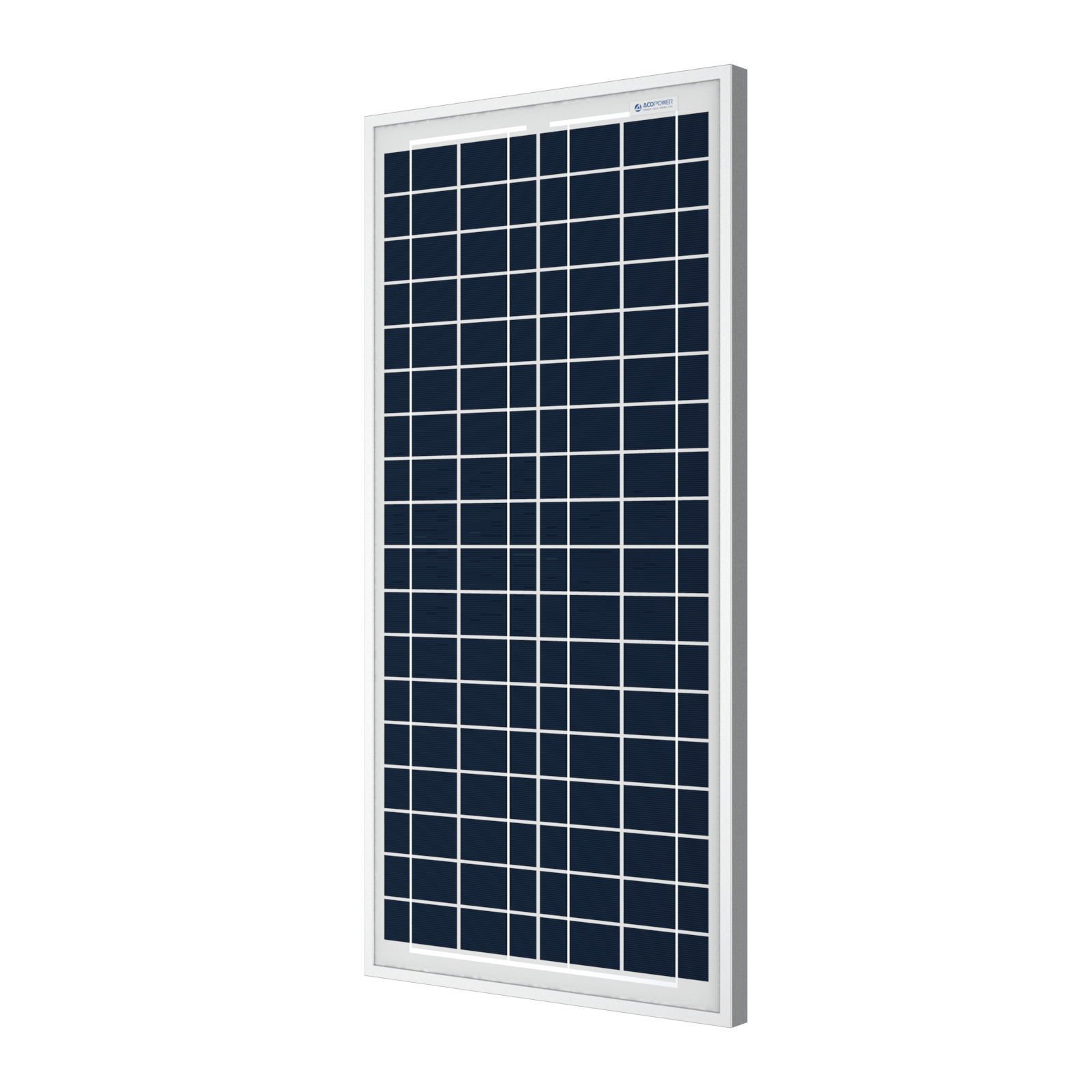 ACOPower 35 Watts Polycrystalline Solar Panel Module for 12 Volt Battery Charging AcoPower Solar Panels