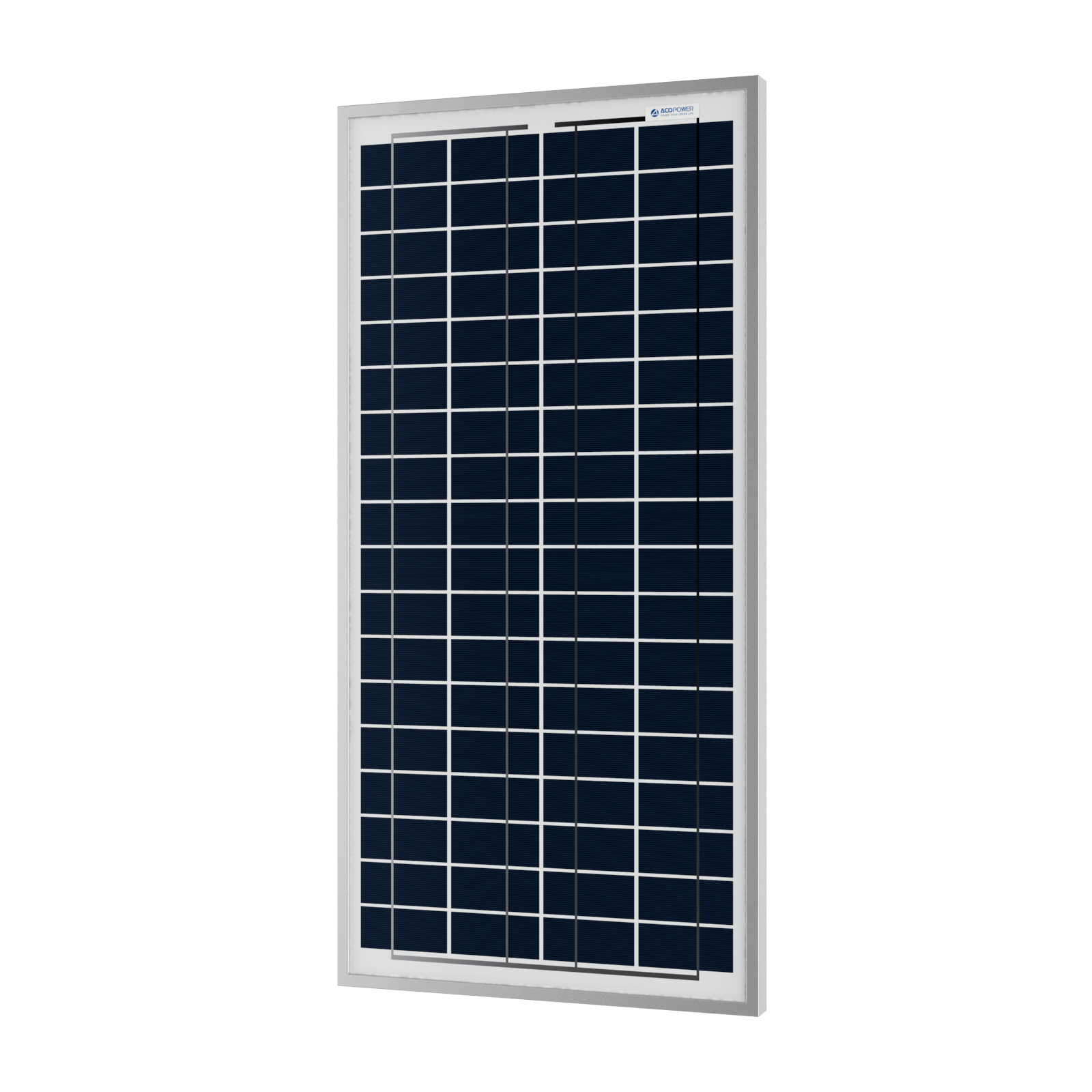 ACOPower 35 Watts Polycrystalline Solar Panel Module for 12 Volt Battery Charging AcoPower Solar Panels