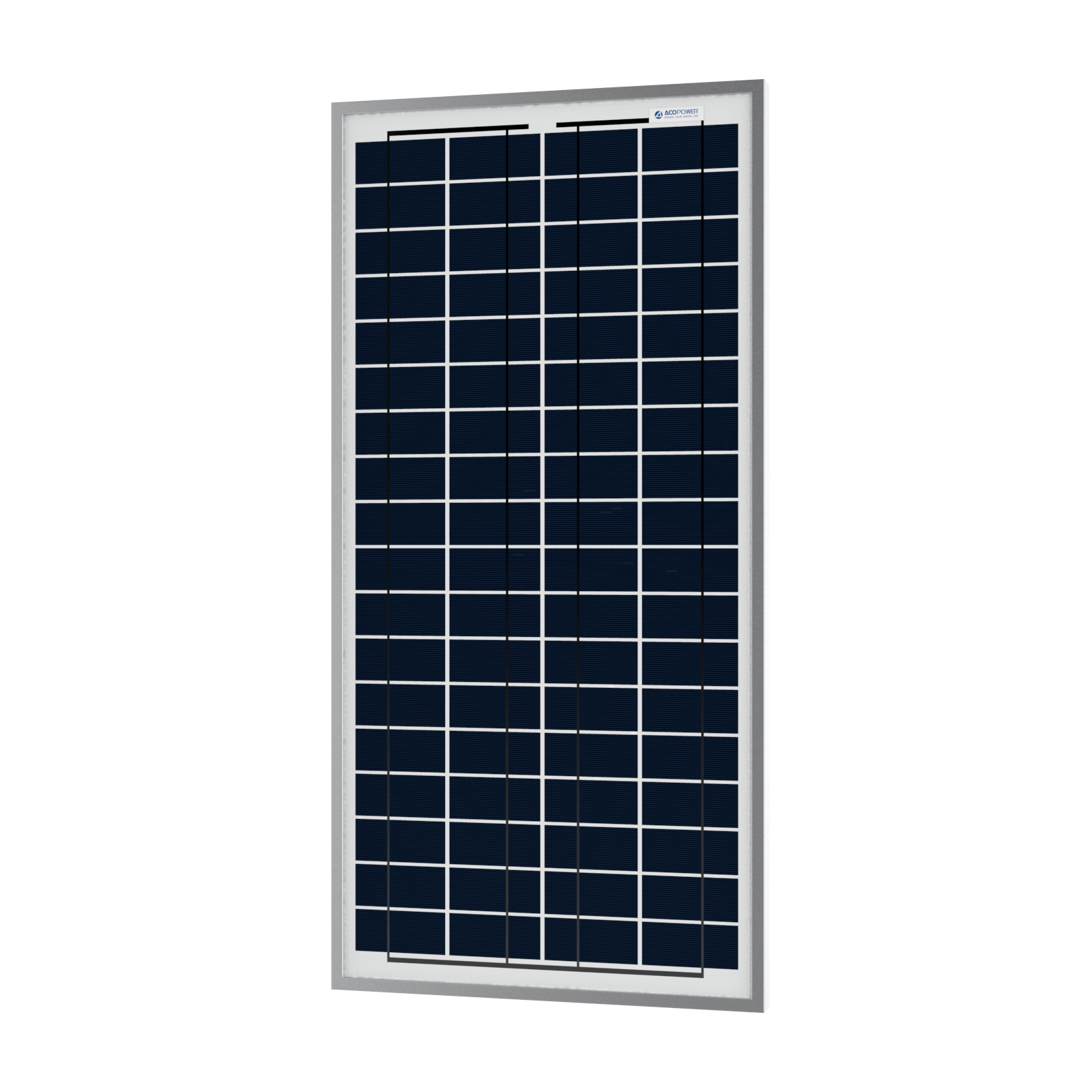 ACOPower 35 Watts Polycrystalline Solar Panel Module for 12 Volt Battery Charging AcoPower Solar Panels