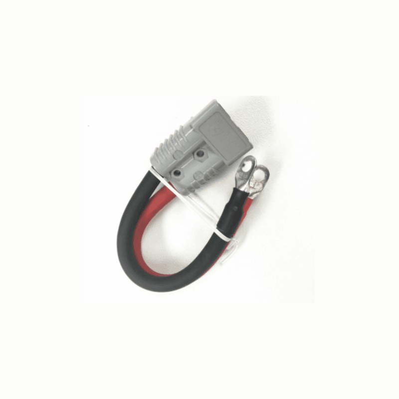 Anderson SB175 1/0 Gauge AWG 3 ft. W/ lug/terminal/clamp - For BigBattery to BusBar/MPP/Inverter Connections BatteryCableUSA