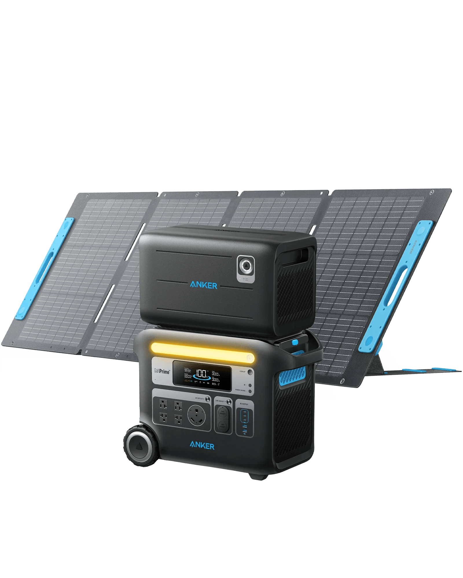 Anker SOLIX F2000 Solar Generator (Solar Generator 767 with 200W Solar Panel and Expansion Battery) Anker In Stock Portable Power Stations