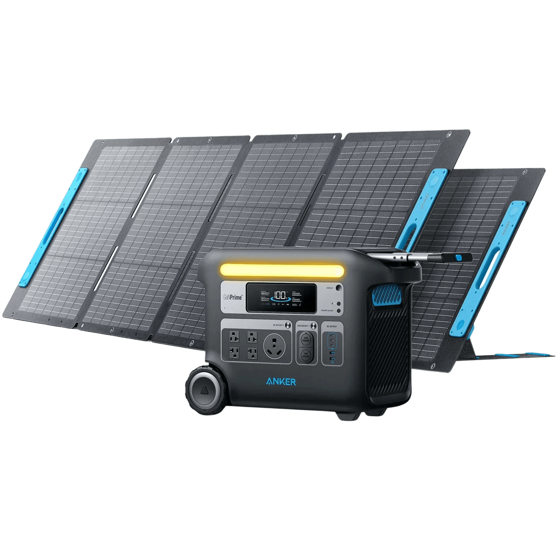 Anker SOLIX F2000 Solar Generator (Solar Generator 767 with 2× 200W Solar Panel) Anker In Stock Portable Power Stations