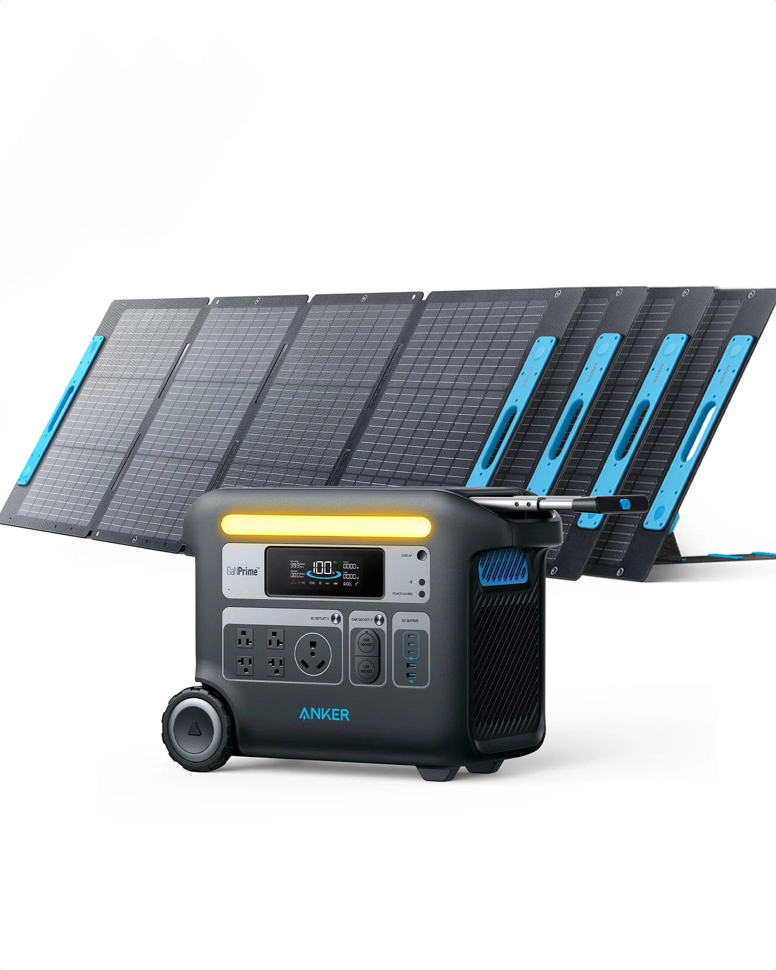 Anker SOLIX F2000 Solar Generator (Solar Generator 767 with 4x 200W Solar Panel) Anker In Stock Portable Power Stations