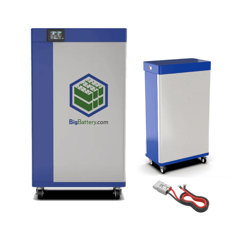 BigBattery 48V KONG [Choose Capacity: 12KWH, 15KWH or 19KWH] 48V Lithium Battery Bank | Stack up to 8 x Units | 10-Year Warranty BigBattery