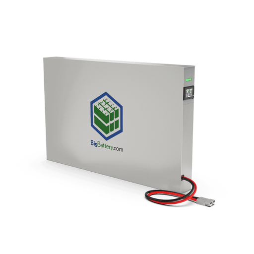 BigBattery 48V [White Rhino] 14kWh Lithium Battery Bank | 14,000wH / 276Ah 48V Lithium Battery | 8,000 Cycles BigBattery Lithium Batteries