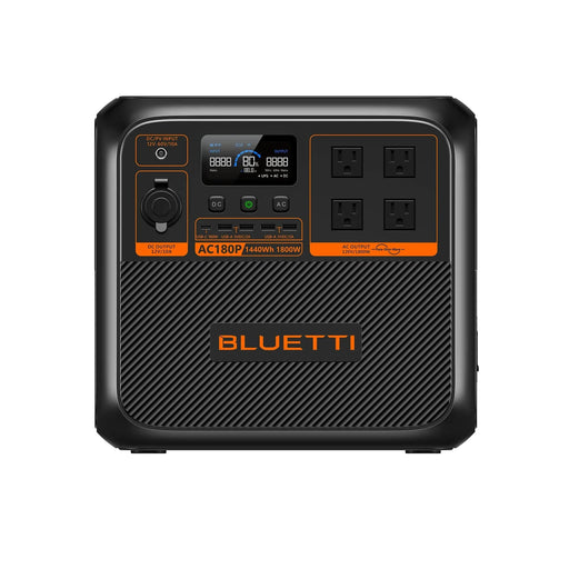 BLUETTI AC180P Solar Portable Power Station | 1,800W 1,440Wh BLUETTI-US AC180P | 1800W,1440Wh,Power Station