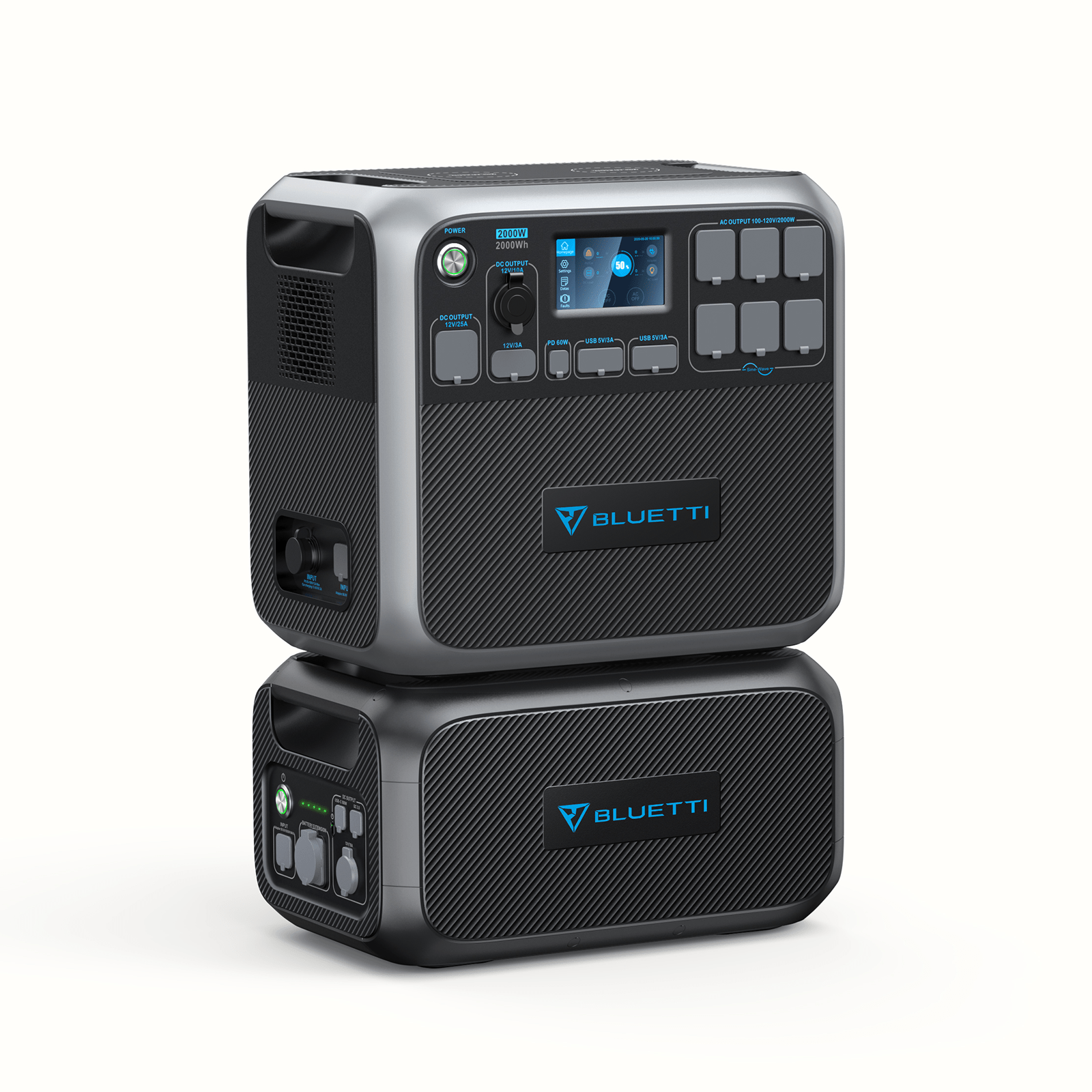 BLUETTI AC200P Portable Power Station | 2,000W 2,000Wh Bluetti AC200P+B230 ( Free XT90-P090D ) | 2000W, 4048Wh Power Kit Portable Power Stations