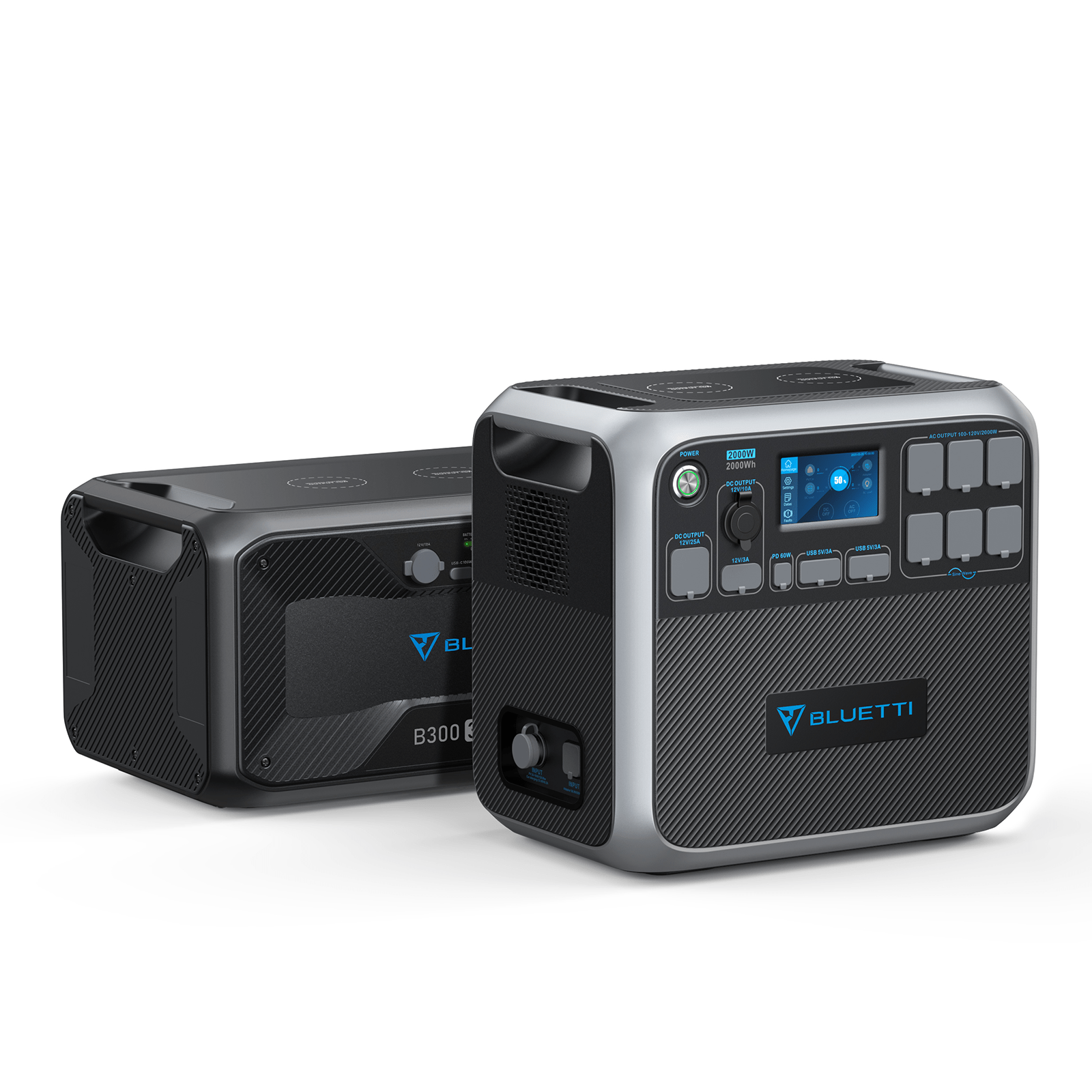 BLUETTI AC200P Portable Power Station | 2,000W 2,000Wh Bluetti AC200P+B300 ( Free XT90-P090D ) | 2000W, 5072Wh Power Kit Portable Power Stations