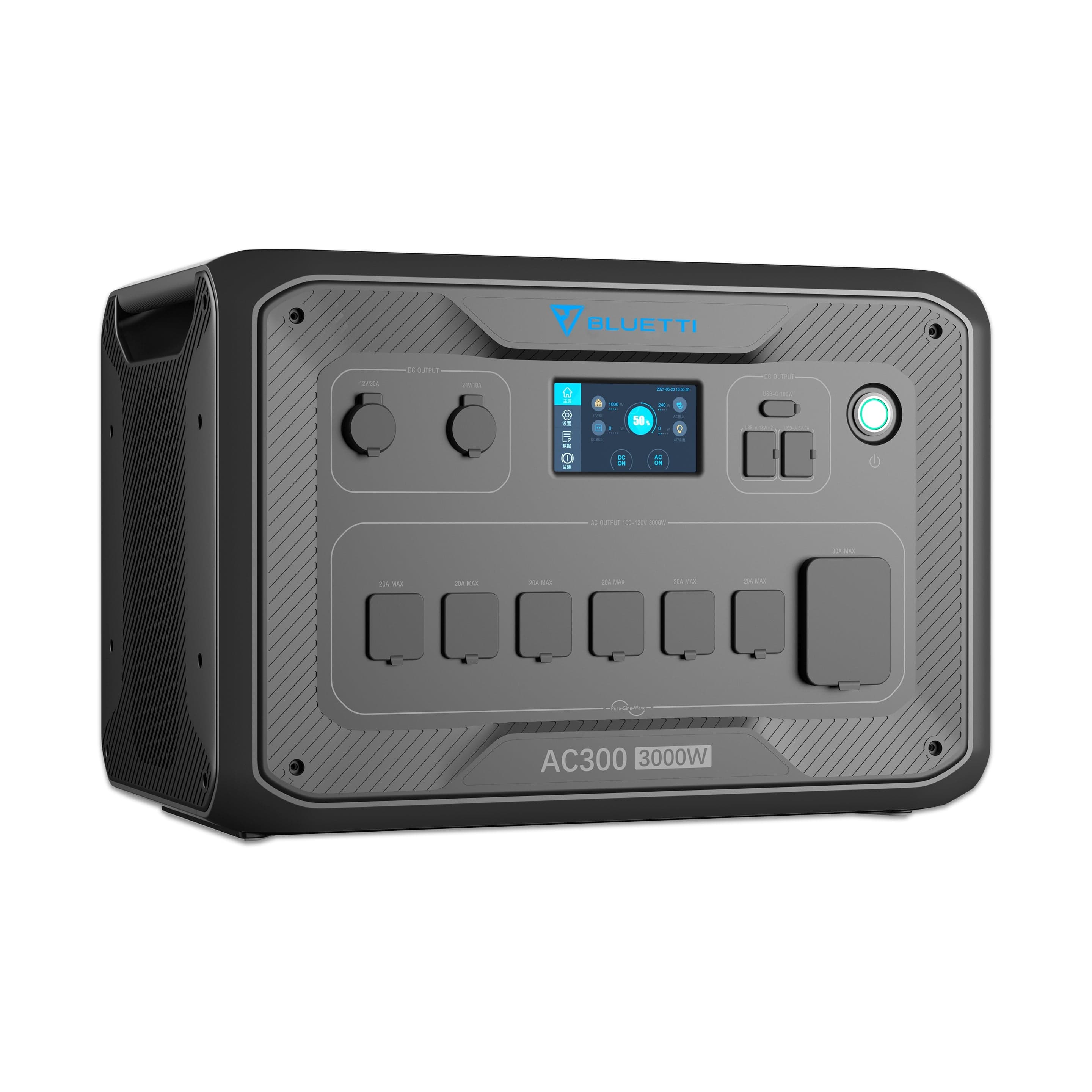 BLUETTI AC300 + 4*B300 | Home Battery Backup Bluetti AC300 Kits AC300+4*B300 | 3000W , 12288Wh Power Kit Solar Generator Kit