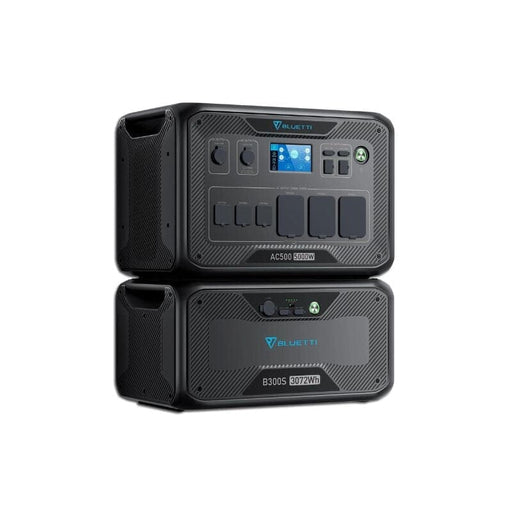 Bluetti AC500 + B300S | 5,000W / 3,072wH Portable Power Station | 3,000W of Solar Input Bluetti