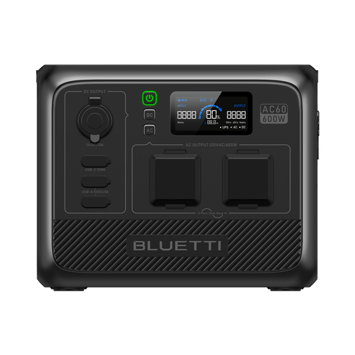 BLUETTI AC60 Portable Power Station | 600W 403Wh BLUETTI-US power station