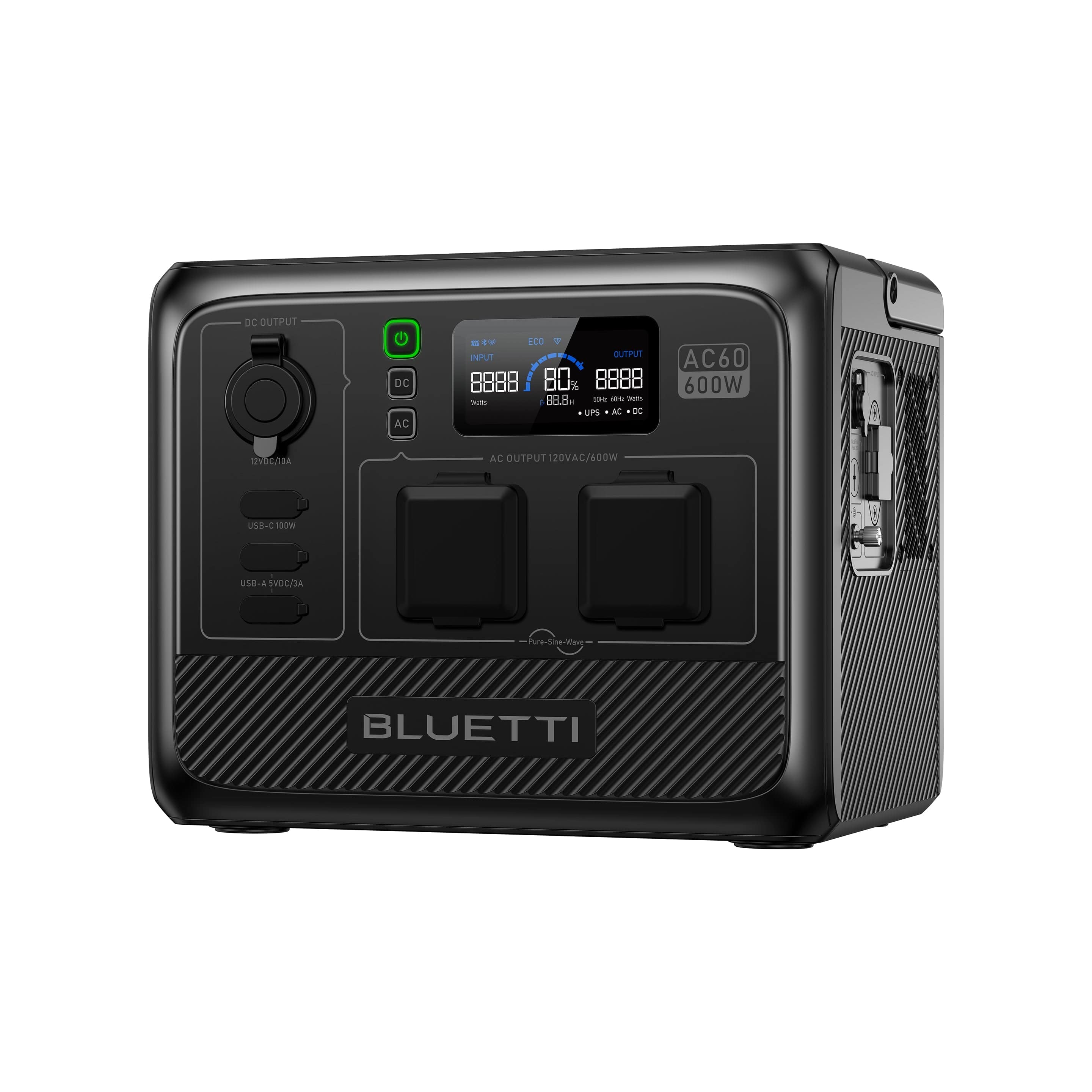 BLUETTI AC60 Portable Power Station | 600W 403Wh BLUETTI-US power station