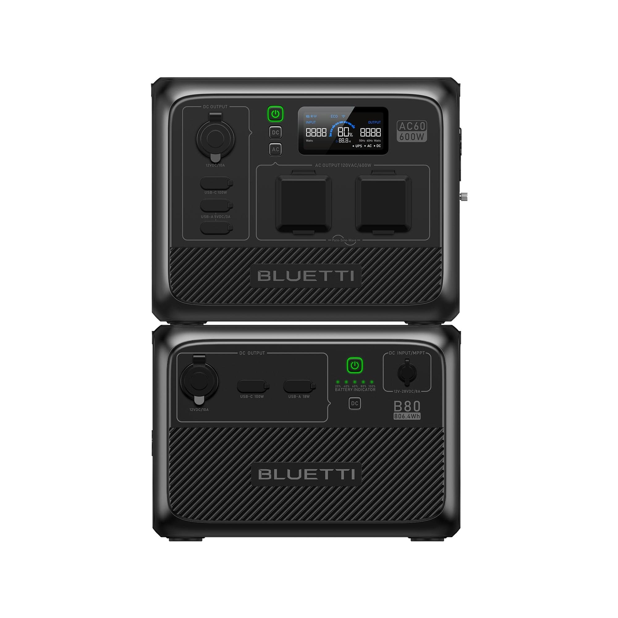 BLUETTI AC60 Portable Power Station | 600W 403Wh BLUETTI-US power station