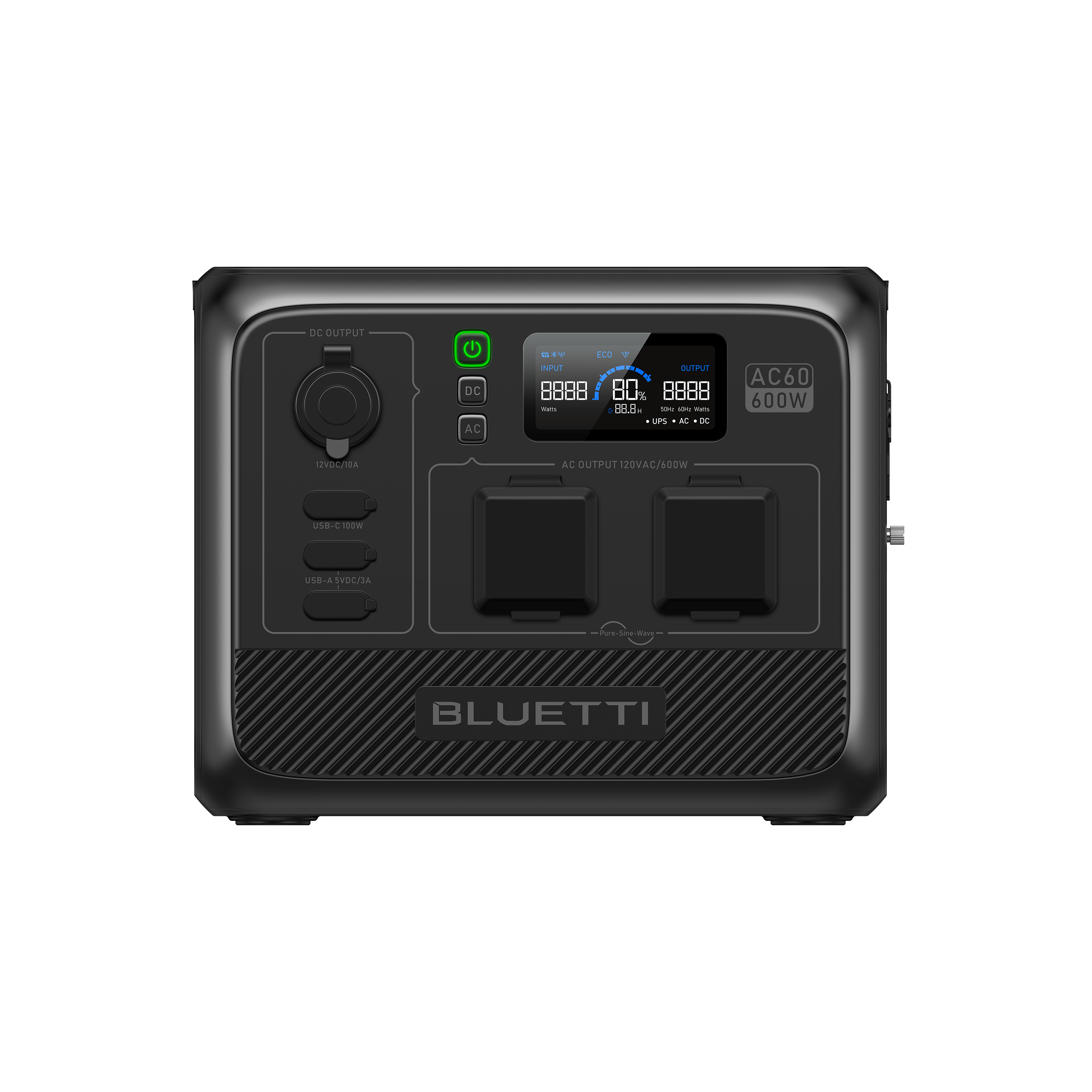 BLUETTI AC60 Portable Power Station | 600W 403Wh BLUETTI-US power station