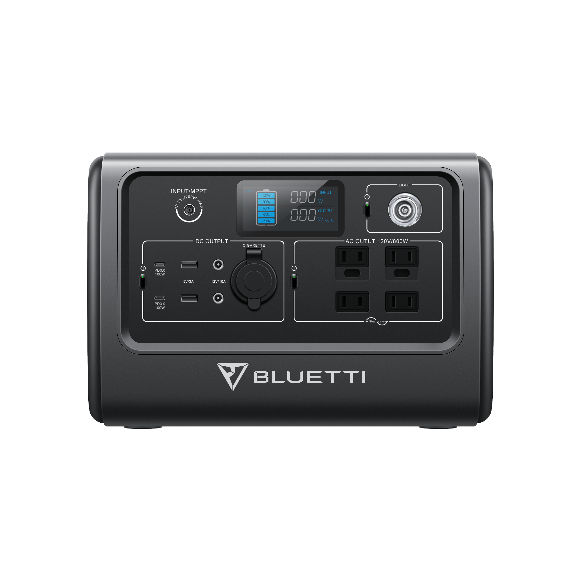 BLUETTI EB70S Portable Power Station | 800W 716Wh Bluetti EB70S | 800W, 716WH, Power Station Portable Power Stations