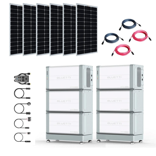 BLUETTI EP900 18,000W 120V/240V Portable Power Station | 19.8kWh Battery Backup | 600W Solar Power Bluetti EP900 Kits EP900