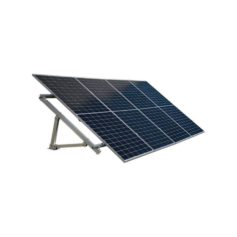 BrightMount Solar Panel Ground Mount Rack Kit | 4 Panel Ground Mount EG4