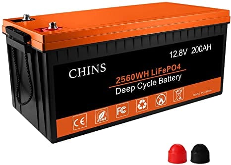 Chins 12.8V/200Ah Plus LiFePO4 Deep Cycle Battery Chins Chins Deep Cycle Batteries